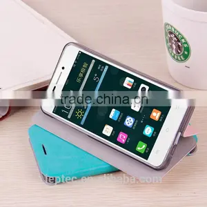 MOFi RUI Series Cell Phone PU Leather Flip Cover for Vivo X3S, X3S W, Mobile Phone Case for Vivo X3S thumbnail-3