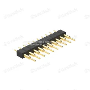 Dnenlink 2.54mm Machined Pin Connector Single Row H3.00mm Straight DIP thumbnail-3