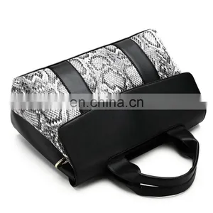 New European And American Fashion Snake Skin Large Capacity Female Bag Single Shoulder Cross-slung Handbag/ thumbnail-4