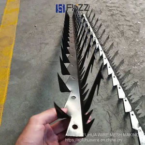 Perimeter Security Anti Climb Hot Dipped Galvanized Wall Spike thumbnail-4