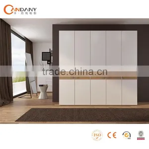Bedroom Wardrobe, Wardrobe Cabinet, Double Color Wardrobe Design Furniture Bedroom thumbnail-2