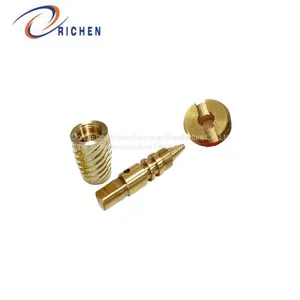 Brass Part Custom Precision Cnc Lathe Milling Machining Turning Copper thumbnail-3