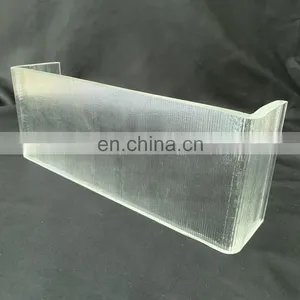 Thermal Insulated U Glass Low Iron Glass For Exterior Glass Wall Decoration thumbnail-1