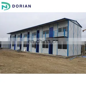 Modern Prefabricated House Portable Prefab Steel House For Sale thumbnail-1