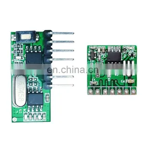 433 Mhz Rf Module Wireless Data Transmitter and Receiver 500m Max Power Time Dimensions Output Input Hours Origin Transfer Rate thumbnail-1