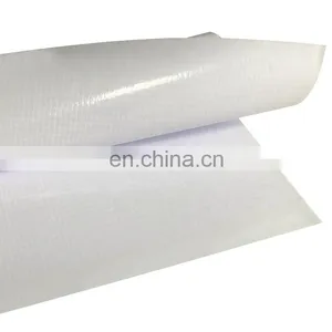 Pvc Banner Flex Manufacturer,frontlit Flex Banner for Digital Printing,400g 500d*500d 9*9 Pvc White Banner thumbnail-1