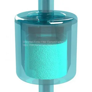 Disposable Inline Filters and Adsorbers,Nylon With Borosilicate Glass Filter thumbnail-1