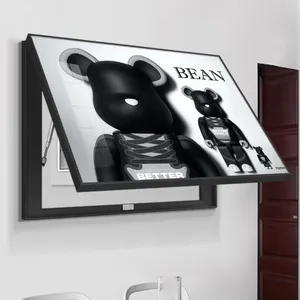Violent Bear Hanging Painting / Wall Painting / Decorative Painting 02 thumbnail-1