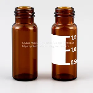 Chromatographic Sampling Bottle Sampling Bottle Reagent Lining Melt Bottoming Bottle Brown Clear Glass Inner Intubation Sample Bottle thumbnail-3