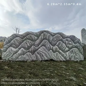 Landscape Stone Manufacturer Landscape Stone Taishan Stone Garden Landscape Stone Carving Decoration Park Square School Motto Door Stone thumbnail-5