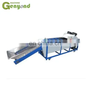 Plc Control Vegetable Sorting Machine / Weighting Fruit Grader for Sale Plastic Paper Threading thumbnail-5