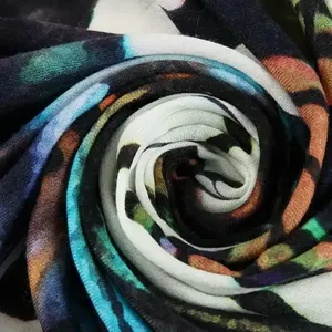Custom 100% Woolen Scarf Big Size Shawl Personalized Double Side Printed Design thumbnail-3
