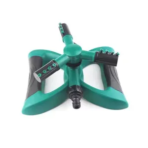 Grass Lawn Watering 360 Degree Fully Rotating 3 Arm Lawn Sprinkler thumbnail-1