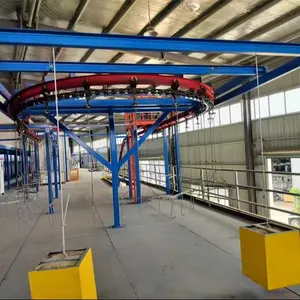 Factory Direct Sales Large Workshop Assembly Line Metal Processing Electrostatic Powder Coating Line thumbnail-5