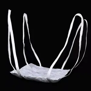 Heavy Duty 800kg Bulk Bag 1000kg Jumbo Bag Recyclable 1.5ton Bag FIBC PP 2ton Big Bag for Gravel thumbnail-2