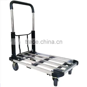 New Design Aluminium Foldable Hand Trolley Truck Platform 150kgs Capacity thumbnail-1