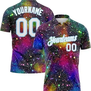Custom Golf Polo Shirts for Men Women Youth Boys Personalized Tennis Bowling Jerseys Design Your Own Casual Team Uniforms thumbnail-1