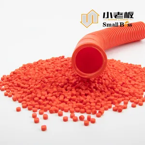 PVC Corrugated Conduit Tube Air Conditioning Drain Pipes Compound Granules thumbnail-6