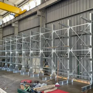 Heavy Duty Selective Warehouse Cantilever Storage Rack thumbnail-3
