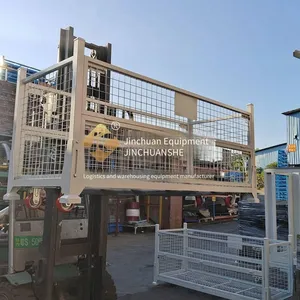 Jinchuan Non-standard Heavy-duty Foldable Storage Cage, High-strength Load-bearing, Full-perimeter Visibility, Safe Stacking, Durable and Sturdy thumbnail-2