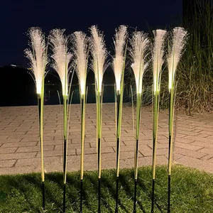 Led Glowing Reed Lights, Wheat Ear Outdoor Lawn, Garden and Woodland Stake Lights, Warm White Light thumbnail-1