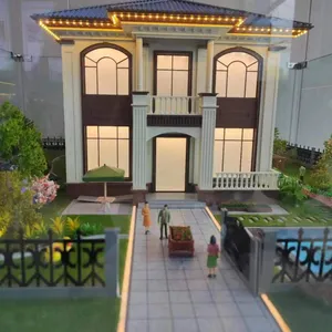 Supply of Self - Built Villa Models in Scales of 1:20, 1:25, 1:30, Etc., and Sand Tables of Villa Groups thumbnail-2