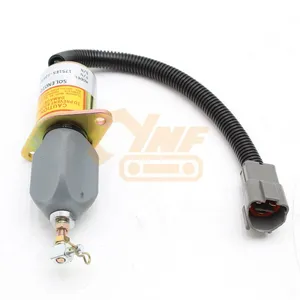 R335-7 R60-5 R210-5 Hyundai Excavator 12V Diesel Engine Stop Solenoid Valve 1751ES-12A3UC12BIS thumbnail-3