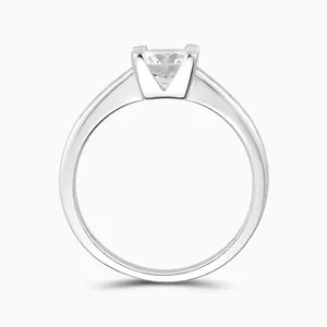 Shining Star Jewelry 6.5Ct Moissanite Solitaire Diamond Engagement Rings thumbnail-4
