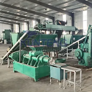 Small Scale Charcoal Briquette Making Machine Compressed Coal Industry Machines Automatic Extruder Production Line thumbnail-4