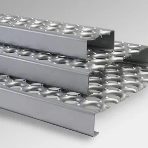 Factory Price 304 Stainless Steel Perforated Plate Round Hole Anti-Skid for Stair Tread Flooring & Machinery Safety Platform thumbnail-1
