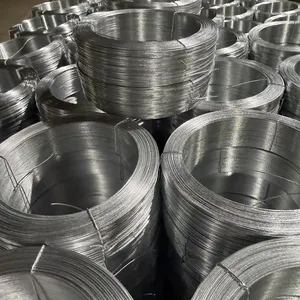 Hot-dip Galvanized Tightly Wound Wire (for Electroplating or Bundling); Bending Services Available. thumbnail-2