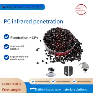Infrared-transparent pc Plastic, Filters Visible Light, Good Infrared Transmittance, Heat-resistant and Impact-resistant, Injection Molding Grade Particles thumbnail-1