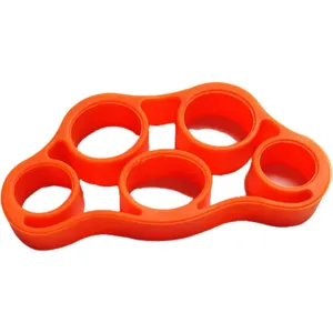Silicone Finger Resistance Bands Grip Strength Trainer, Hand Exerciser & Finger Stretcher for Rehabilitation, Arthritis Relief & Hand Therapy thumbnail-2