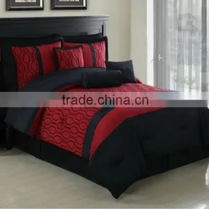 7pcs Polyester Embroidered Patchwork Duvet Cover Comforter Set thumbnail-1