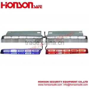 LED Strobe Dash Deck Emergency Visor Light/Windshield Suction Cup Mount Warning Lightbar HV-610 thumbnail-6