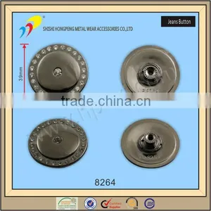 Good Quality Metal Jeans Button thumbnail-1