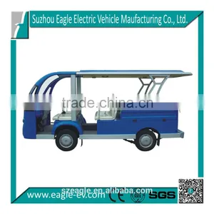 Electric Utility Cart EG6118TB, 72V 5KW, Automatic Drive System, Optional Rain Cover, CE Approved thumbnail-1