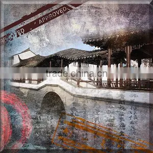 2 Panels European Style Canvas Painting OM-002 thumbnail-2