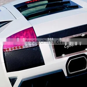 Custom Bling License Plate Frame License Plate Frames Screw Cap Crystal Diamond Rhinestone Bling thumbnail-4