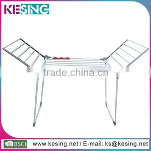 China Supplier Folding Steel Clothes Hanging Stands thumbnail-1