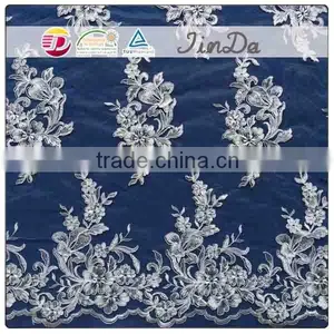 Good Quality Embroidery Lace Fabric thumbnail-1
