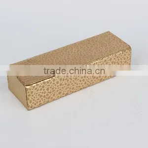 Brown pu Leather Multifunction Folding Handmade Glasses Case thumbnail-1