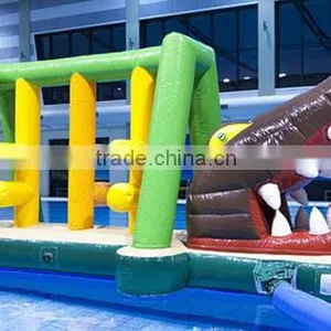 Cheap Inflatable Aqua Run Inflatable Water Obstacle Course for Sale Supplier's Choice thumbnail-6
