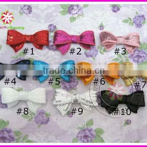 Embroidered Sequin Bows thumbnail-1