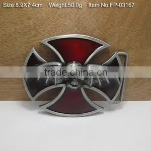 Fashion Hot Sale Custom Metal Zinc Alloy Plate Belt Buckle thumbnail-1