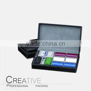 Backgammon and Chess Box and Case Leather Backgammon thumbnail-1