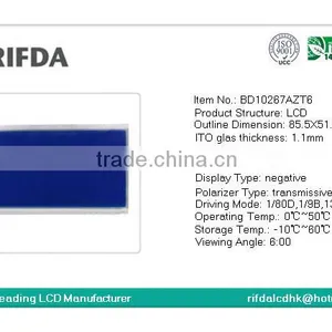 STN Dot Matrix 160x80 Graphic Type Square Lcd Display thumbnail-2
