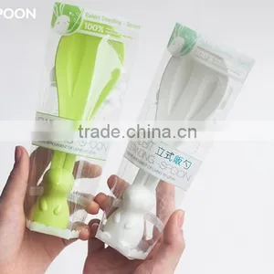 J180 Funny Little Rabbit Colorful Spoons Rice Spoon thumbnail-5