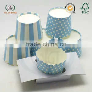 Machine-made Pokla Dots Printed Muffin Cakes Baking Cups thumbnail-2