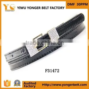 Fancy Buckle Metal Cute Girls Waistband New Design Casual Garment Belt thumbnail-2